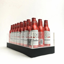 High Quality Custom Acrylic Beer Wine Liquor Bottle Display with LED Light